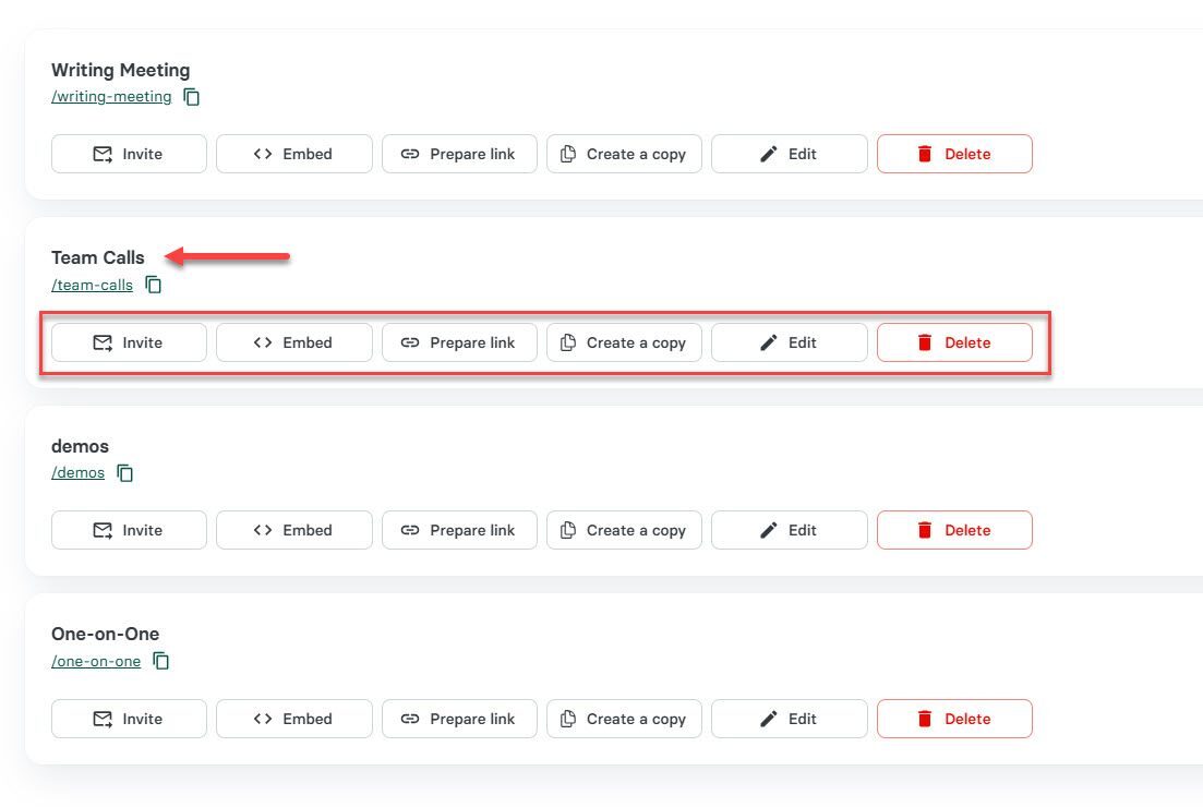 Edit and Embed Appointment Page