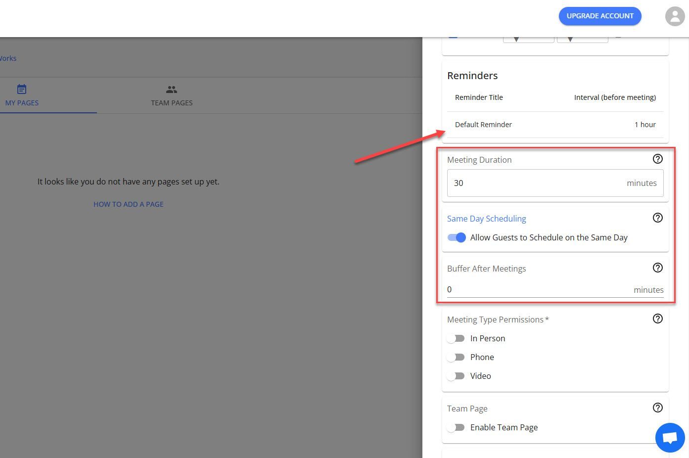 Edit Meeting Time in Sidekick AI