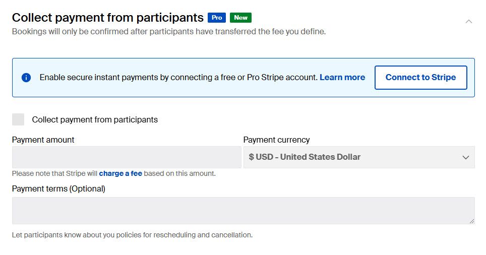 Collect Payments in Doodle