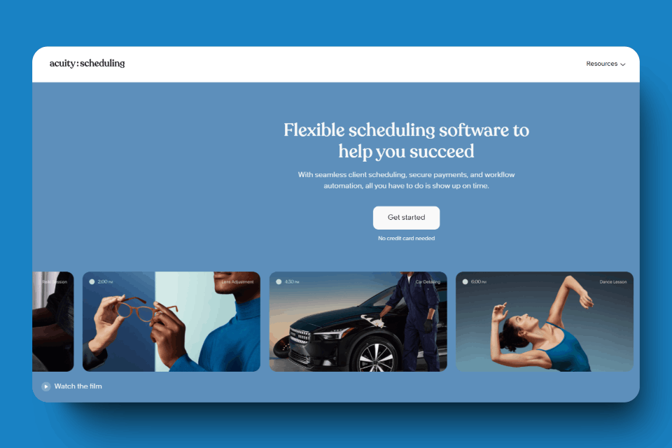 Acuity Scheduling - Best Doodle Alternative