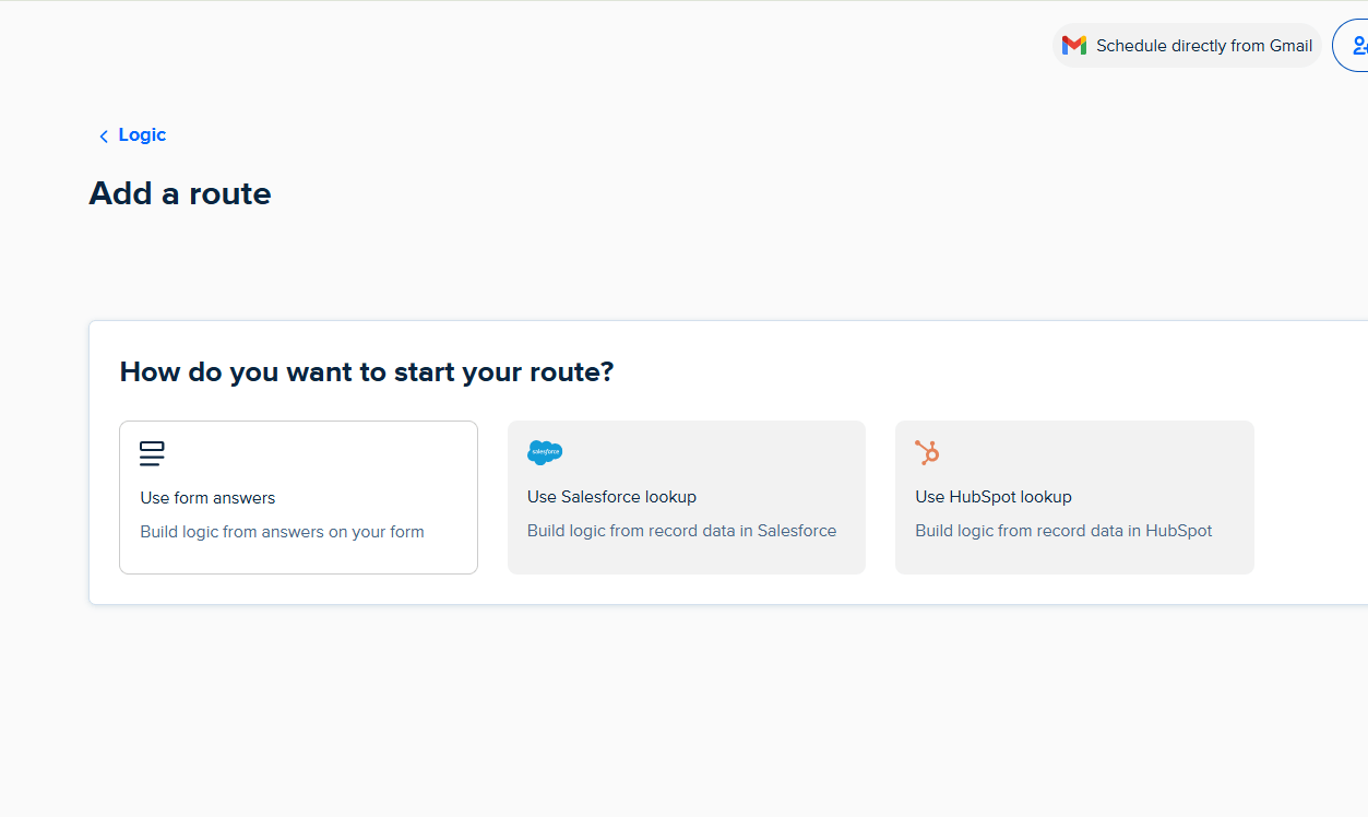 Set Routing Rules in Calendly