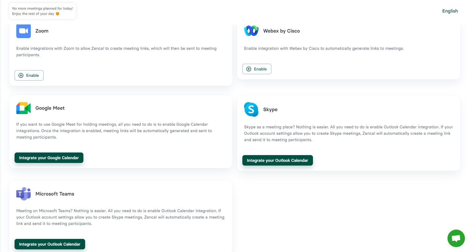 Zencal Integration With Video Conferencing Software