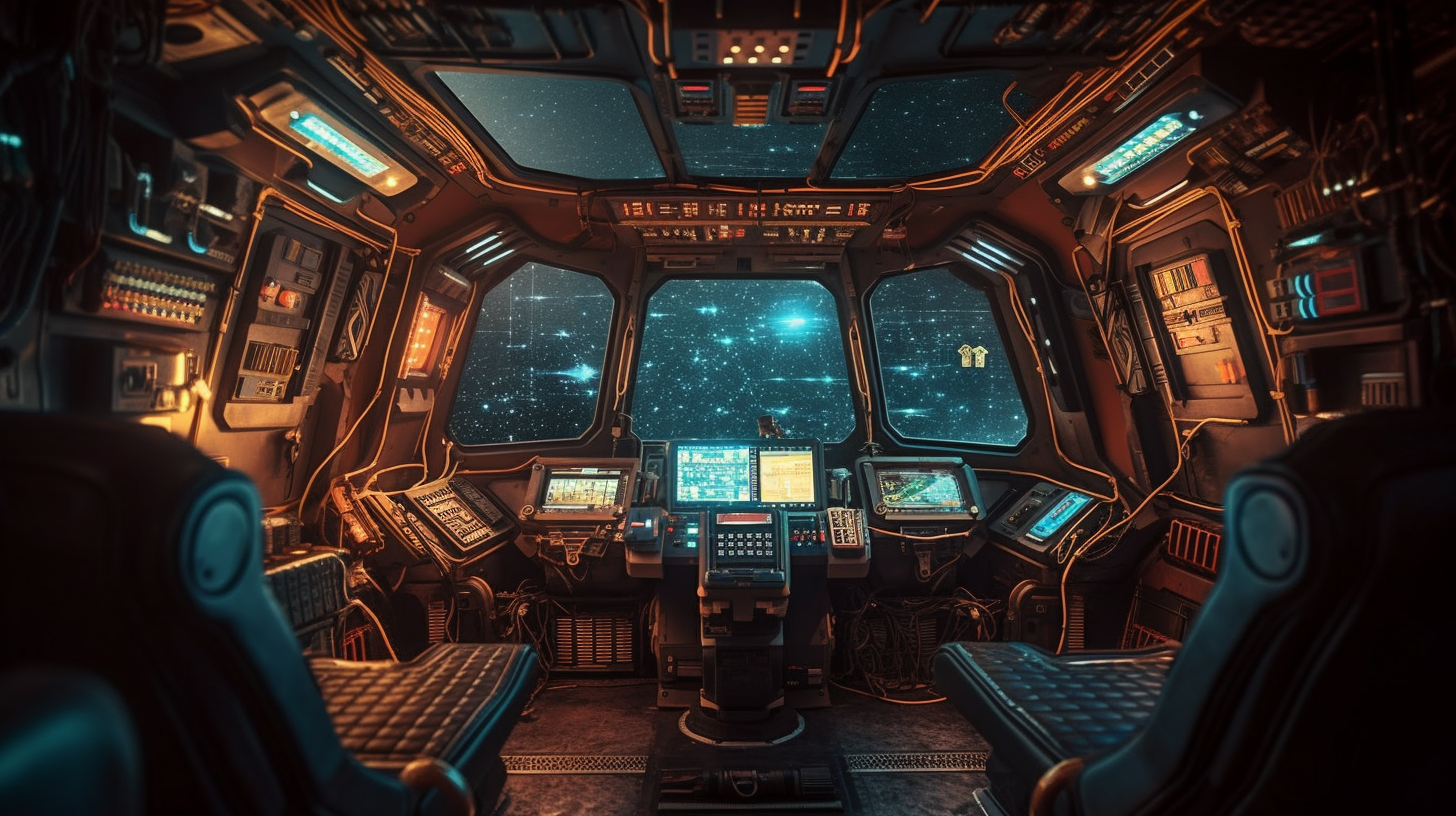 Modern apartment with city view