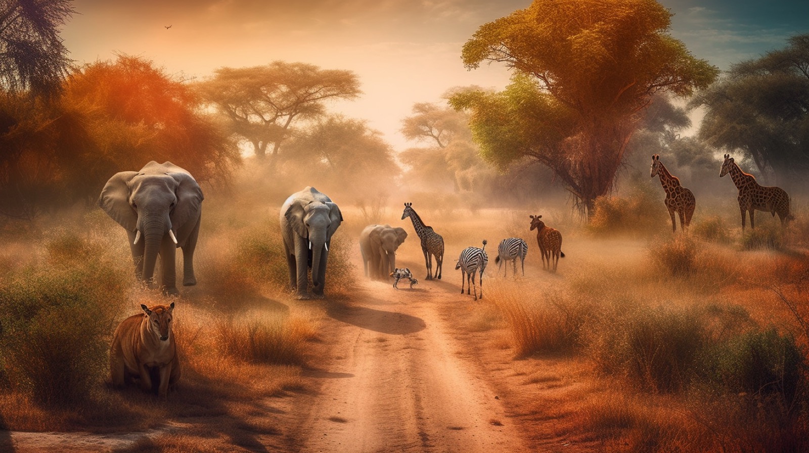 Mountain glacier view